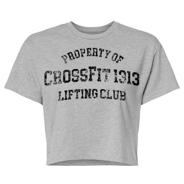 PROPERTY OF - WOMEN'S CROP T-SHIRT Thumbnail